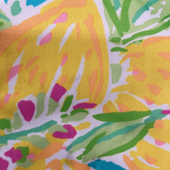 Lily Pulitzer Floral Cloth Lined Tote - Picture 4 of 6